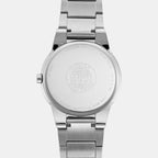 Axiom Men Quartz Black Dial Analog Stainless Steel Watch AU1060-51E