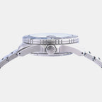 Men Automatic Yellow Dial Analog Stainless Steel Watch AU4075X1