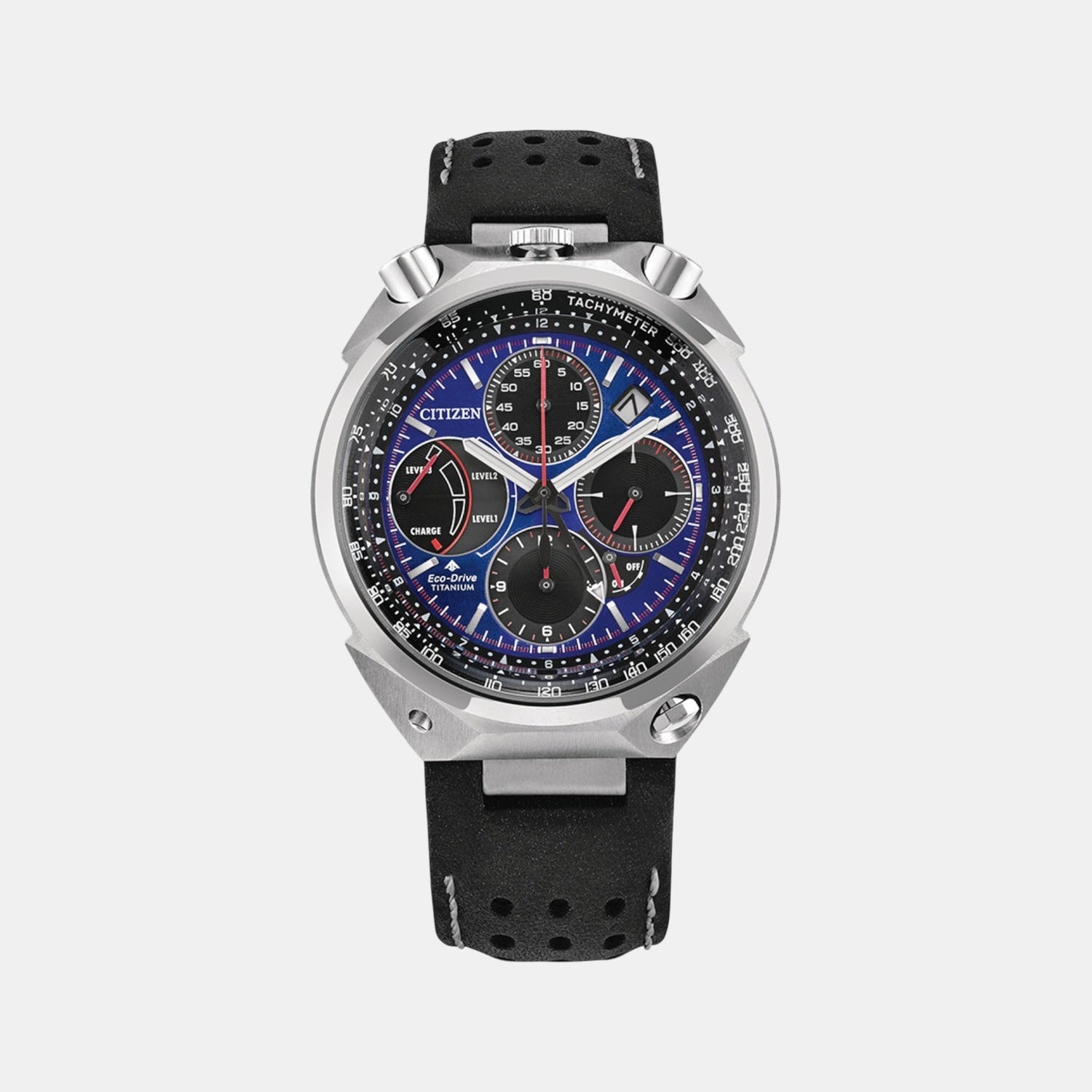 Promaster Men Quartz Blue Dial Chronograph Titanium AV0088-01L