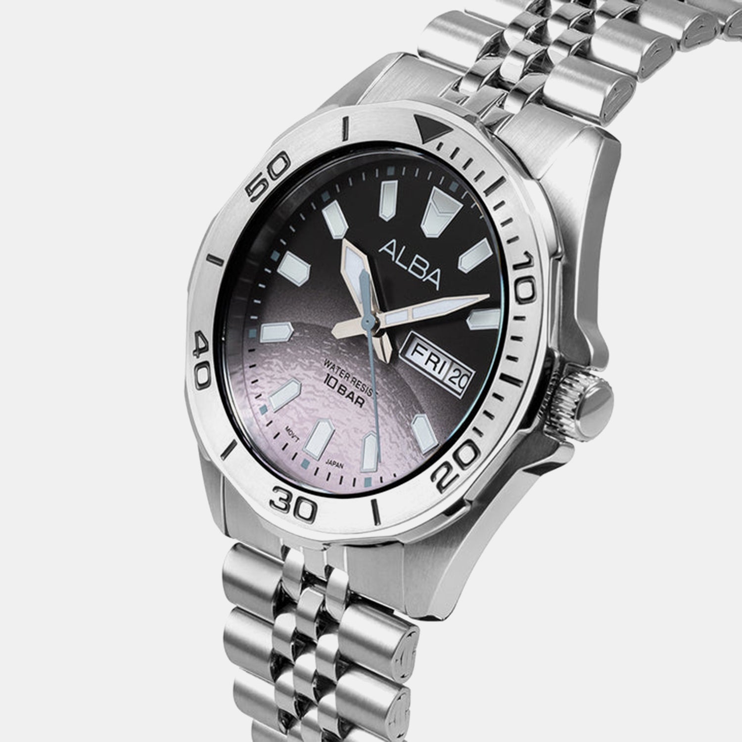 Men Quartz Multicolour Dial Analog Stainless Steel Watch AV3577X1