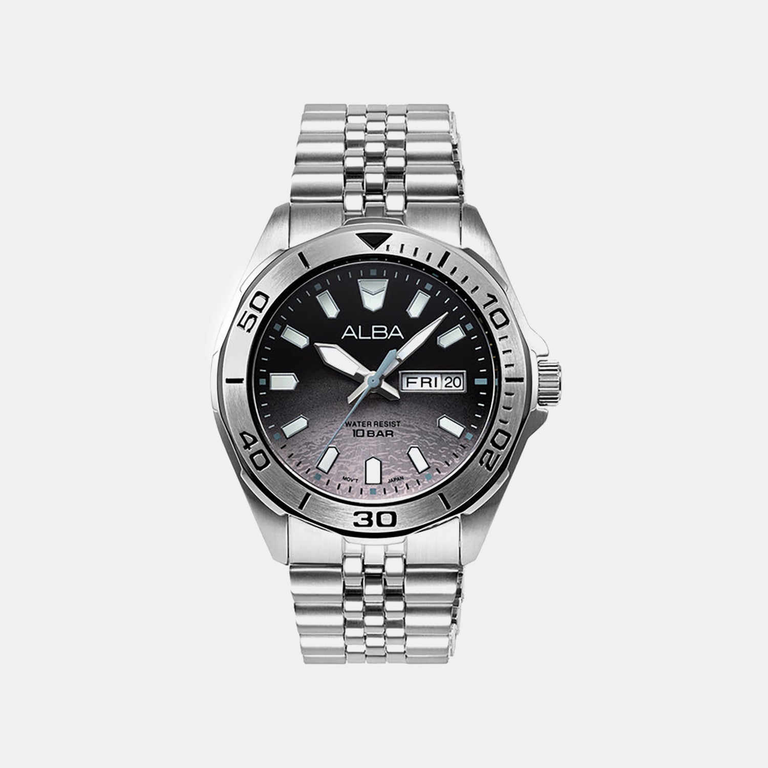 Men Quartz Multicolour Dial Analog Stainless Steel Watch AV3577X1
