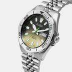 Men Quartz Multicolour Dial Analog Stainless Steel Watch AV3585X1