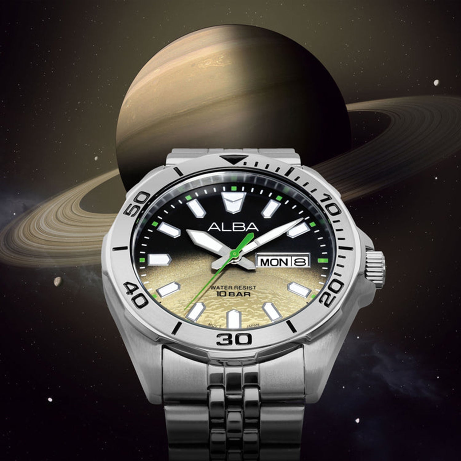 Men Quartz Multicolour Dial Analog Stainless Steel Watch AV3585X1