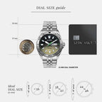 Men Quartz Multicolour Dial Analog Stainless Steel Watch AV3585X1