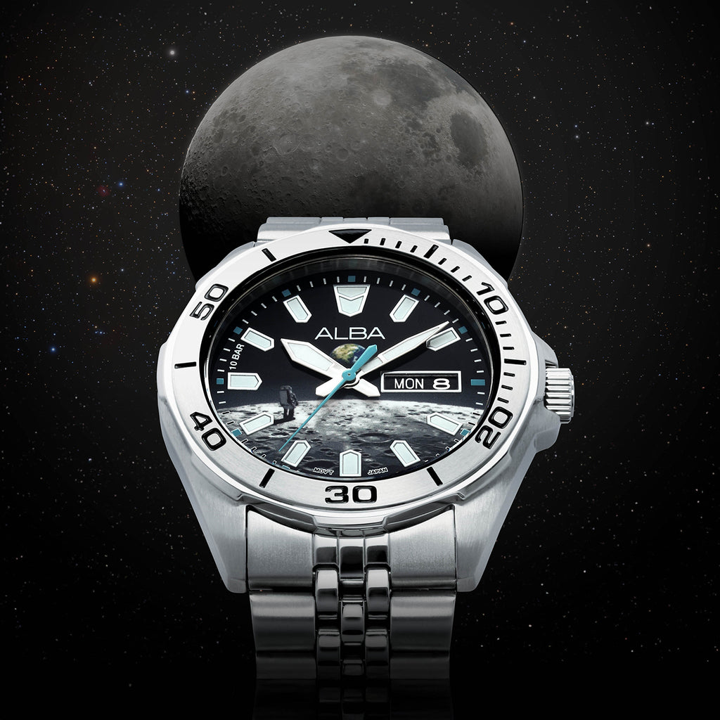 Men Quartz Multicolour Dial Analog Stainless Steel Watch AV3591X2