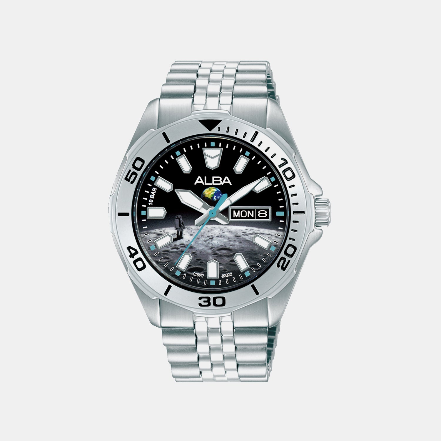 Men Quartz Multicolour Dial Analog Stainless Steel Watch AV3591X2