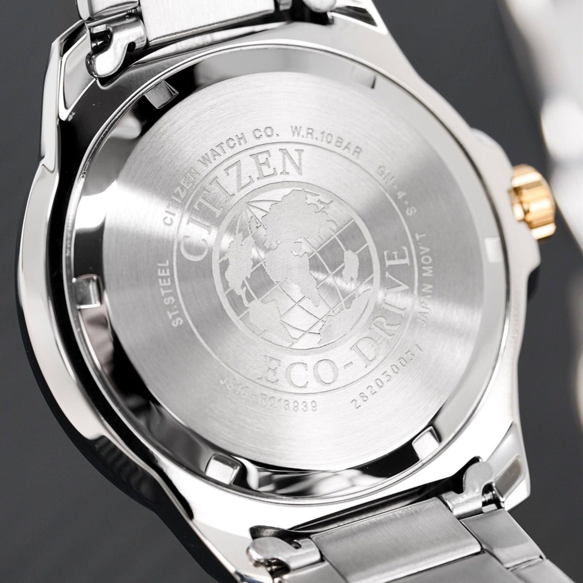 Men Quartz Black Dial Analog Stainless Steel Watch AW1524-84E