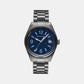 Na Men Quartz Blue Dial Analog Stainless Steel Watch AX1421