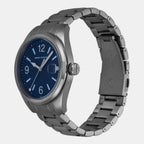 Na Men Quartz Blue Dial Analog Stainless Steel Watch AX1421