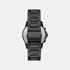 Banks Men Quartz Black Dial Chronograph Stainless Steel Watch AX1722