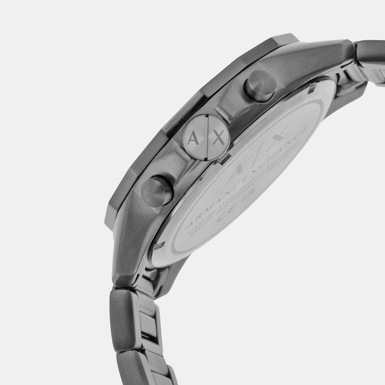 Na Men Quartz Blue Dial Chronograph Stainless Steel Watch AX1731