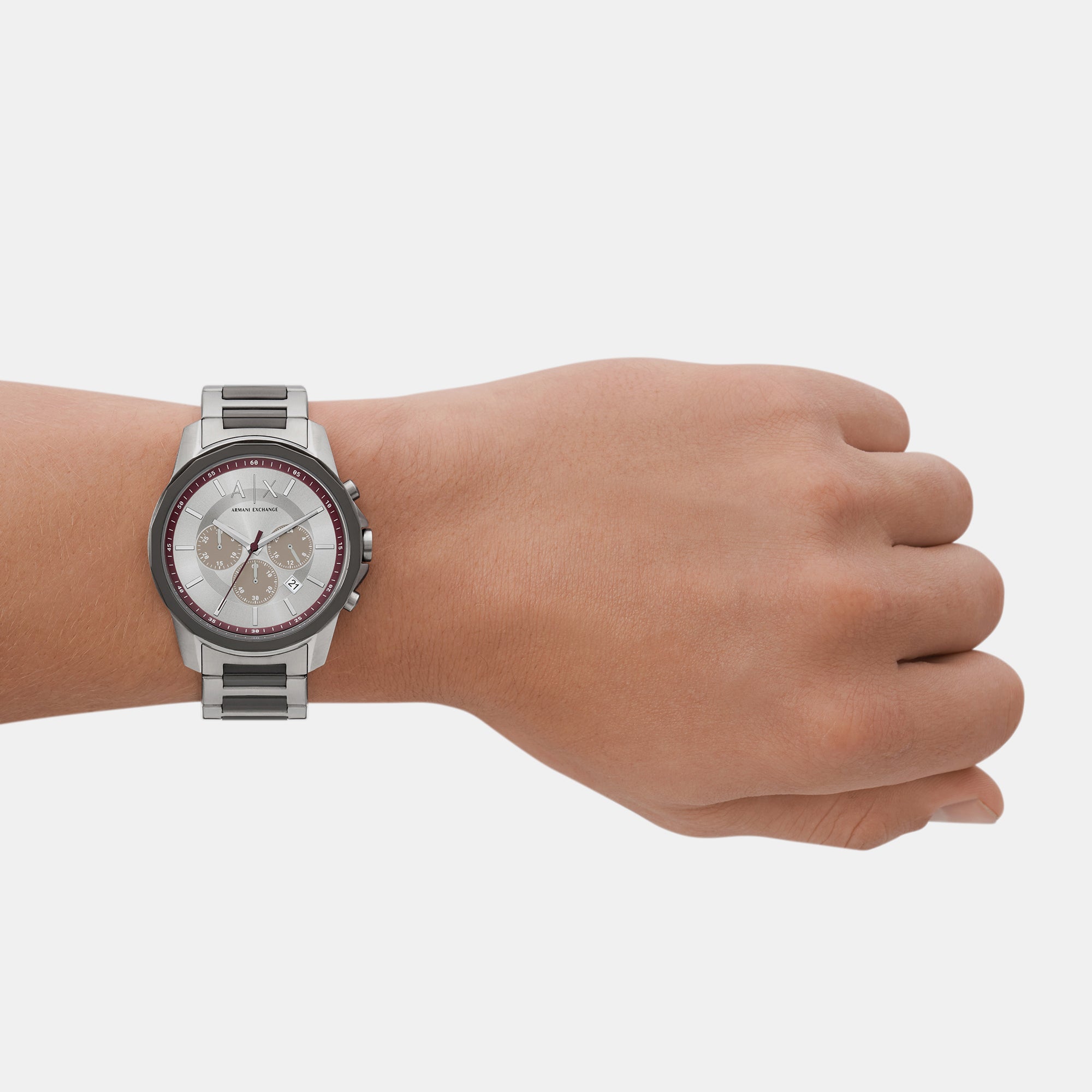 Armani Exchange 44 mm Grey Quartz watch