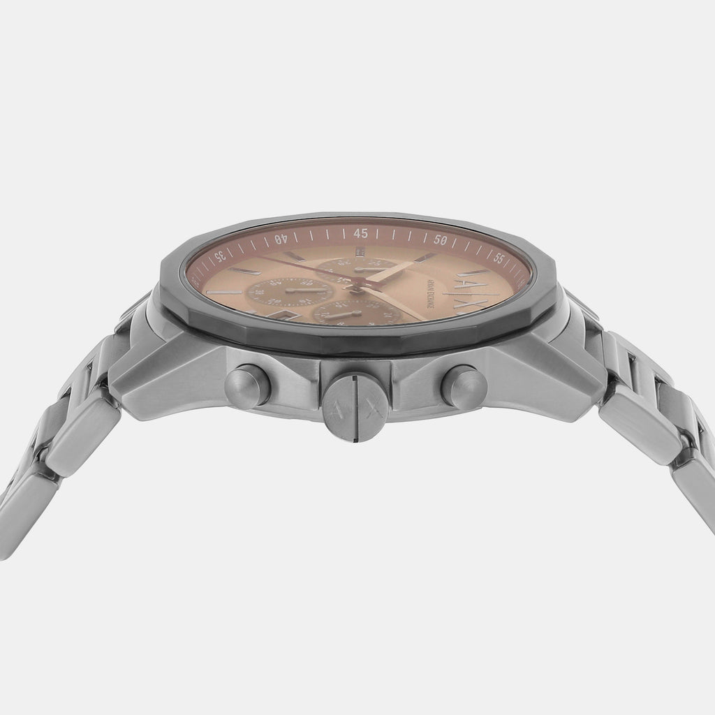 Armani Exchange Stainless Steel Round watch