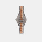 Dante Men Quartz Black Dial Multi-Function Stainless Steel Watch AX1882