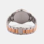 Dante Men Quartz Black Dial Multi-Function Stainless Steel Watch AX1882