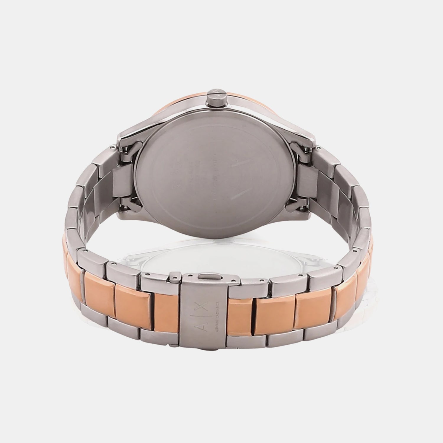 Dante Men Quartz Black Dial Multi-Function Stainless Steel Watch AX1882