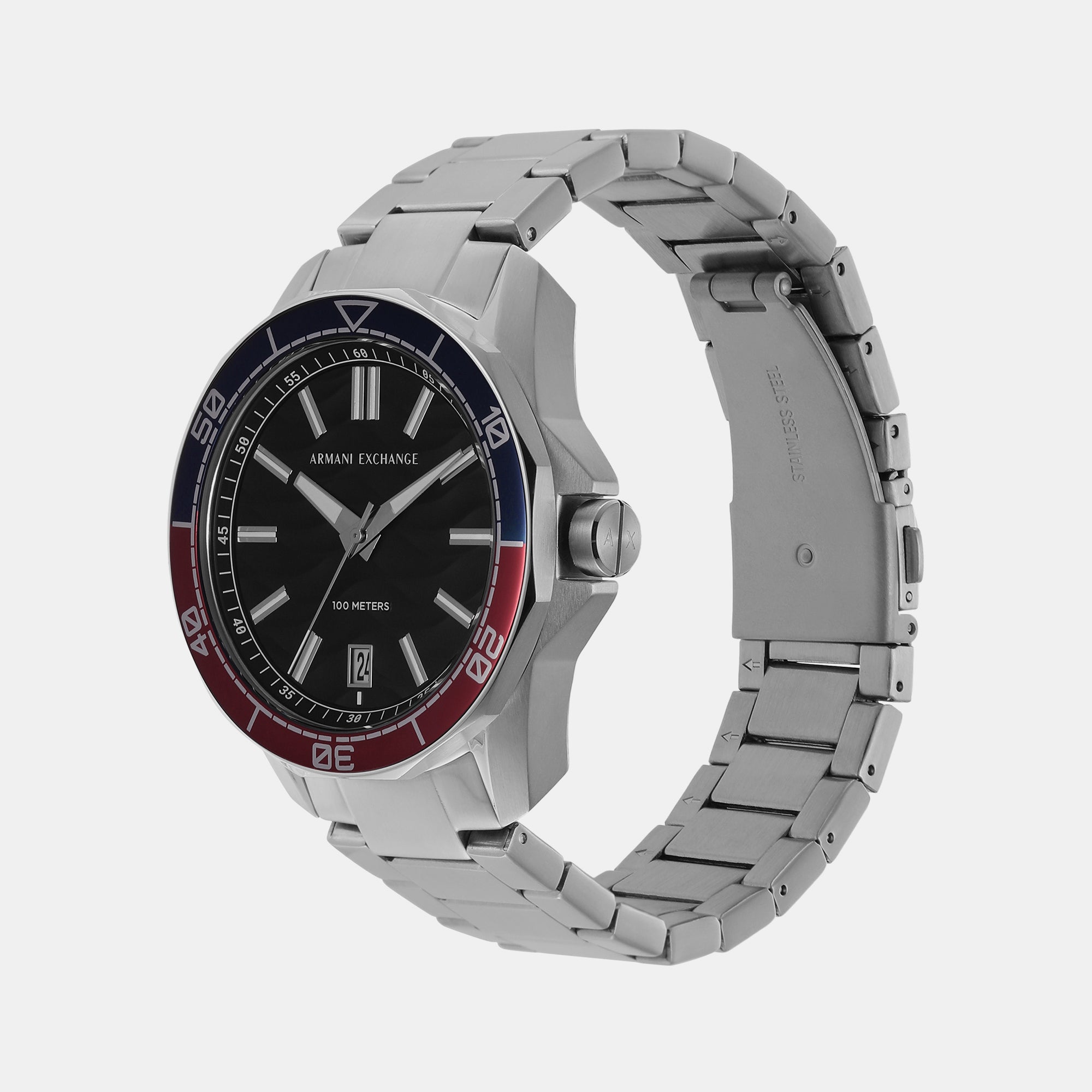 Armani Exchange 44 mm Round Quartz watch