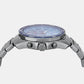 Men Quartz Blue Dial Chronograph Stainless Steel Watch AX1967