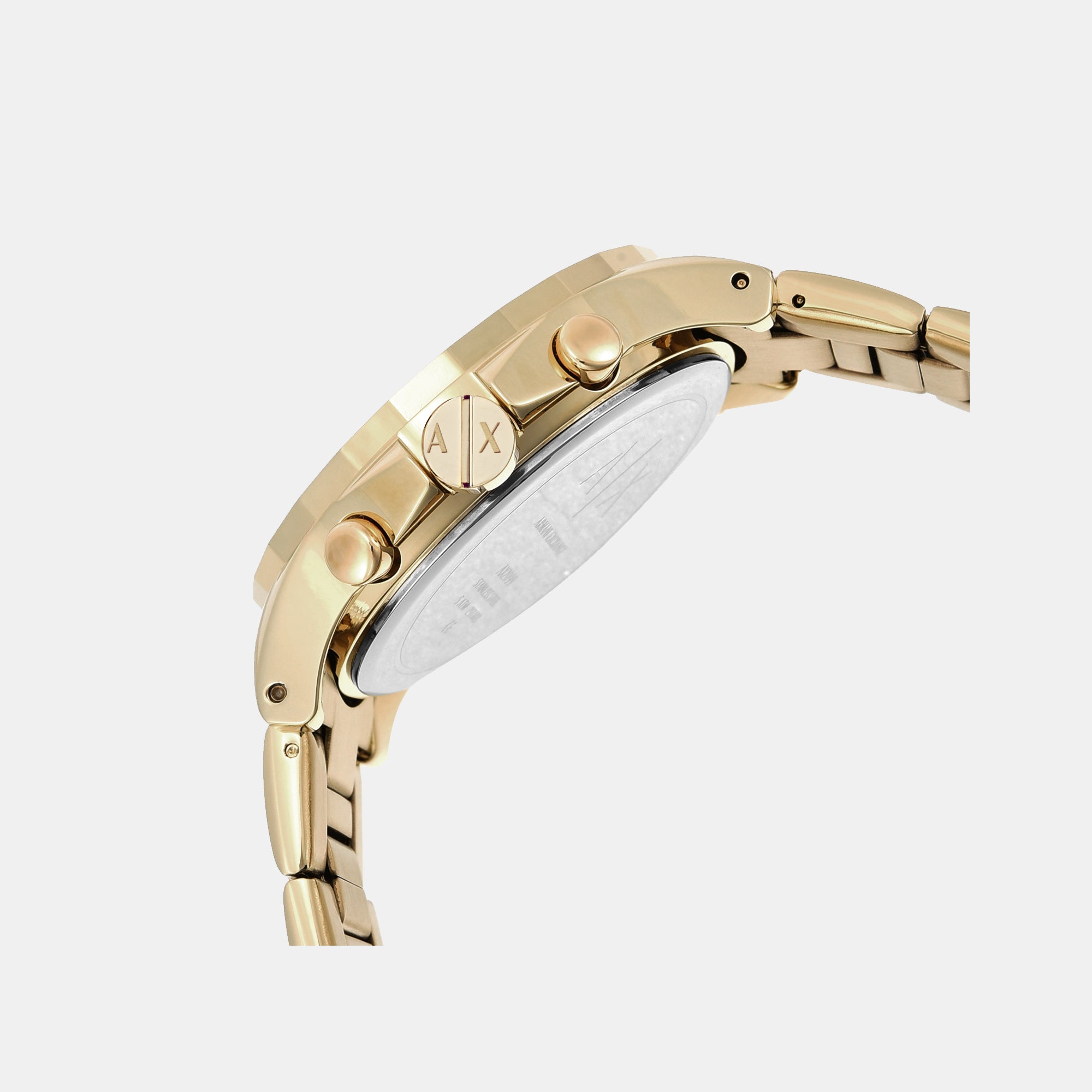 Armani Exchange Stainless Steel Gold watch