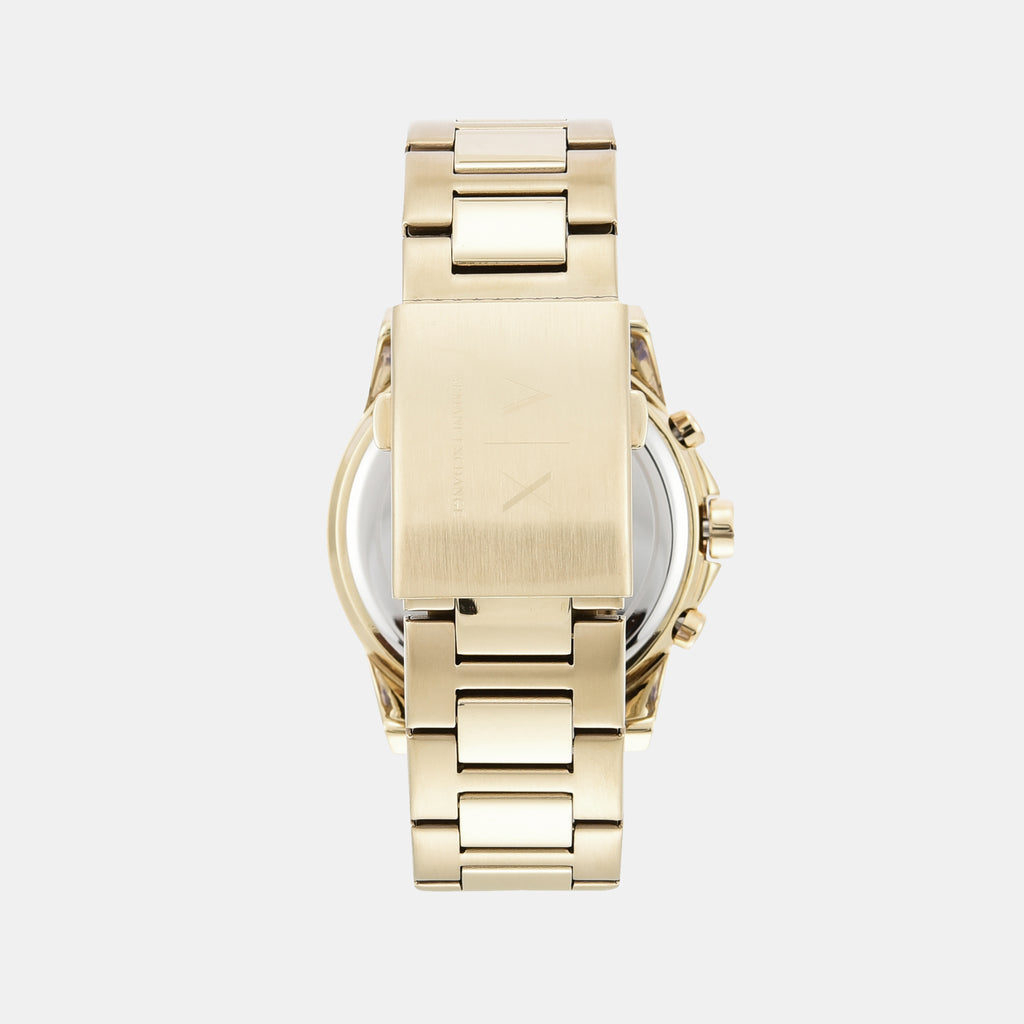 Armani Exchange 44 mm Gold Quartz watch