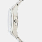 Hampton Men Quartz Black Dial Analog Stainless Steel Watch AX2103