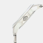 Hampton Men Quartz Black Dial Analog Stainless Steel Watch AX2103