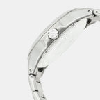 Hampton Men Quartz Black Dial Analog Stainless Steel Watch AX2103