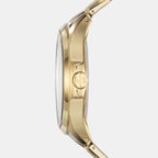 Men Quartz Black Dial Analog Stainless Steel Watch AX2122