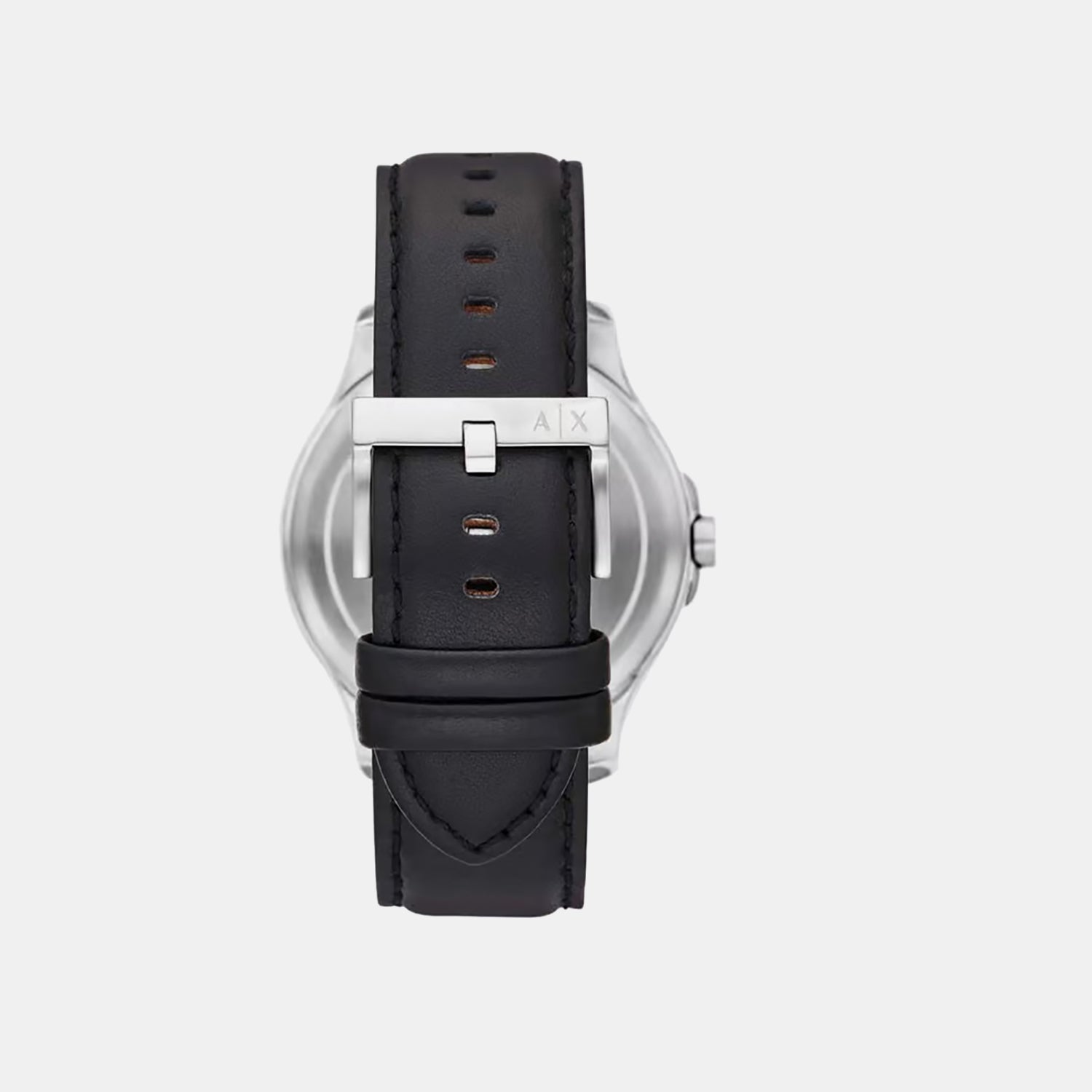 Men Automatic Grey Dial Analog Leather Watch AX2445