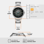 Armani Exchange 46 mm Silver Quartz watch