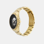 Armani Exchange Men Round Black watch