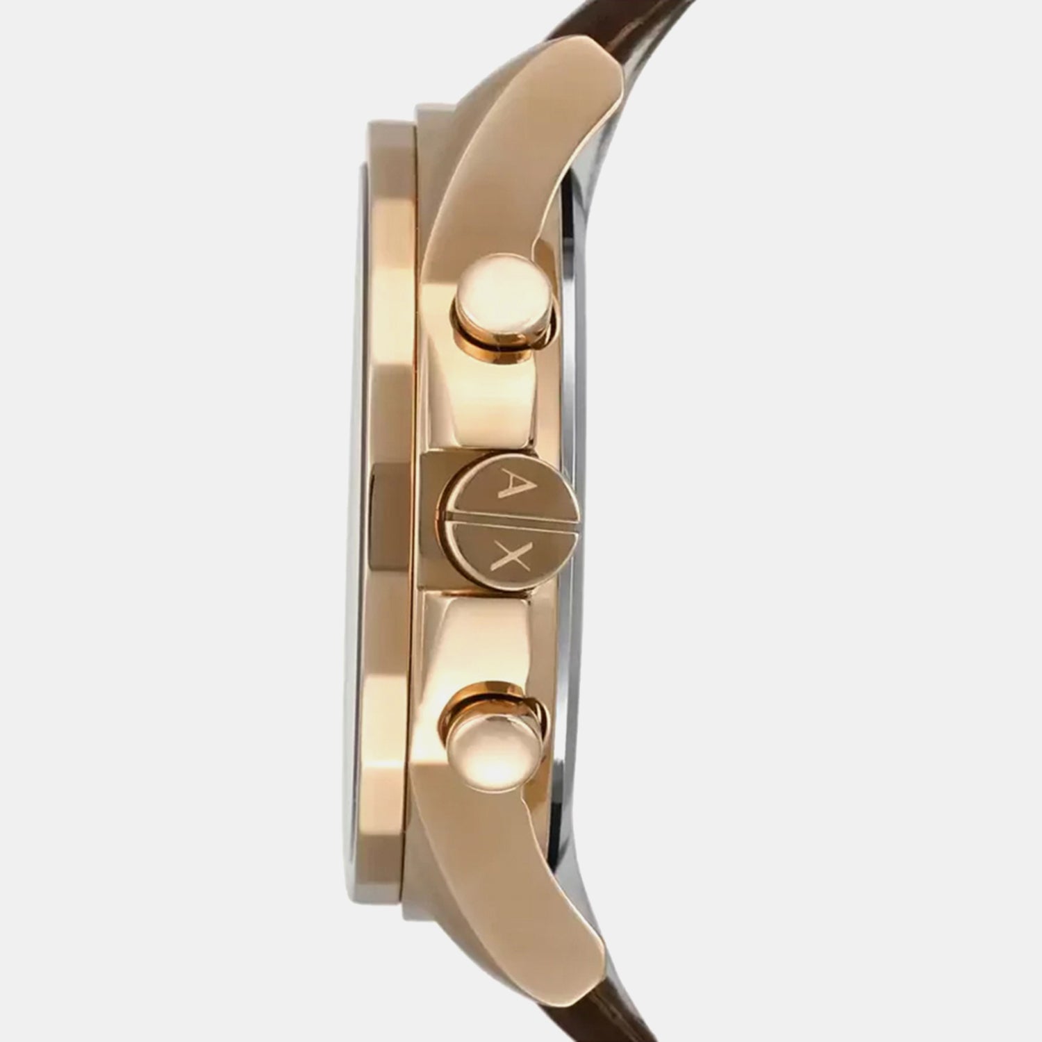 Outerbanks Men Quartz Blue Dial Chronograph Leather Watch AX2508