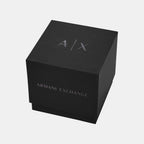 Outerbanks Men Quartz Blue Dial Chronograph Leather Watch AX2508