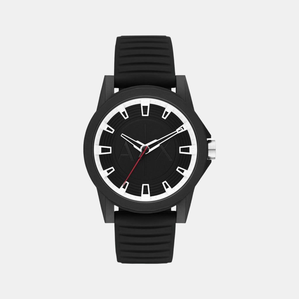 Armani Exchange Round Black Analog watch