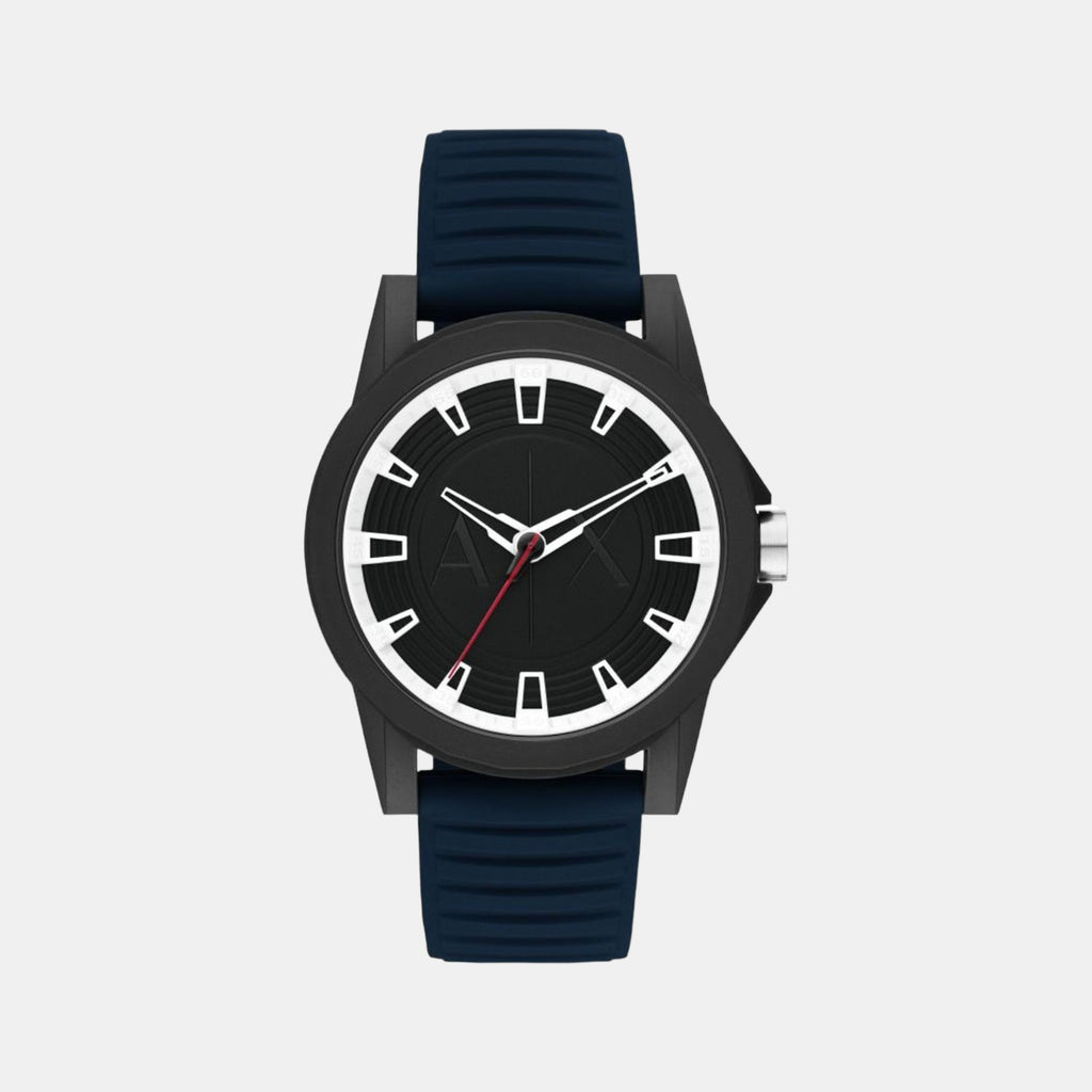 Armani Exchange Round Black Analog watch