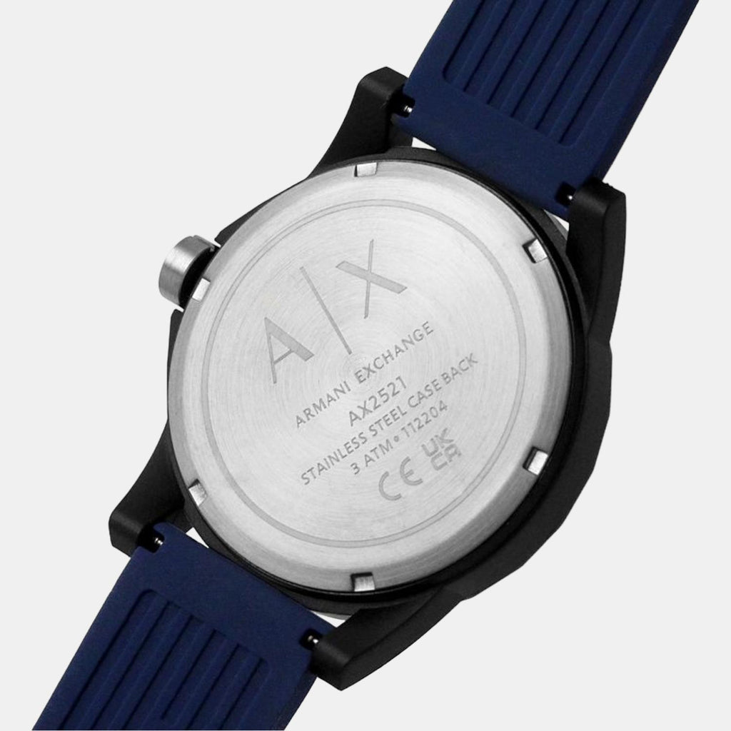 Armani Exchange 44 mm Blue Quartz watch