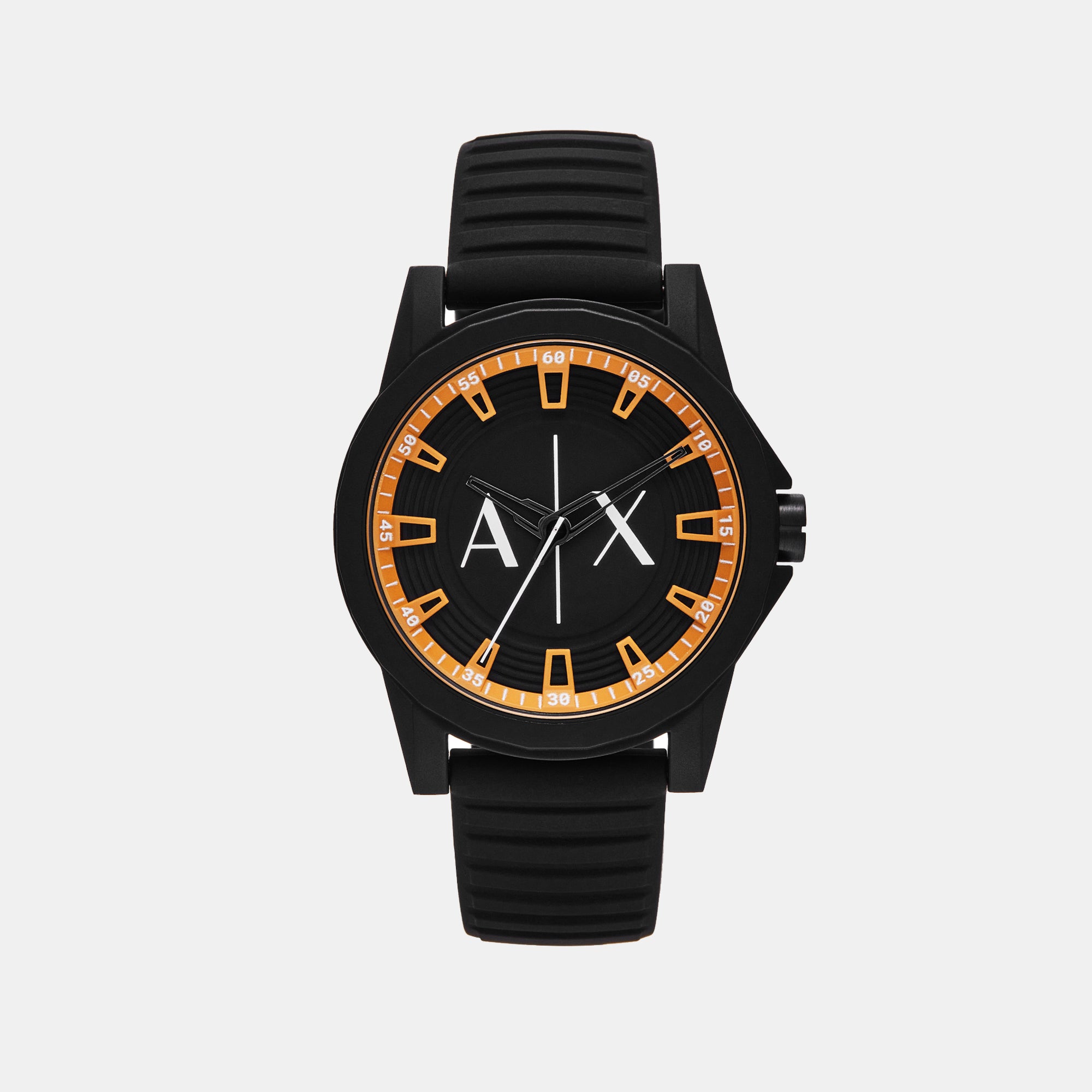 Armani Exchange Round Black Analog watch