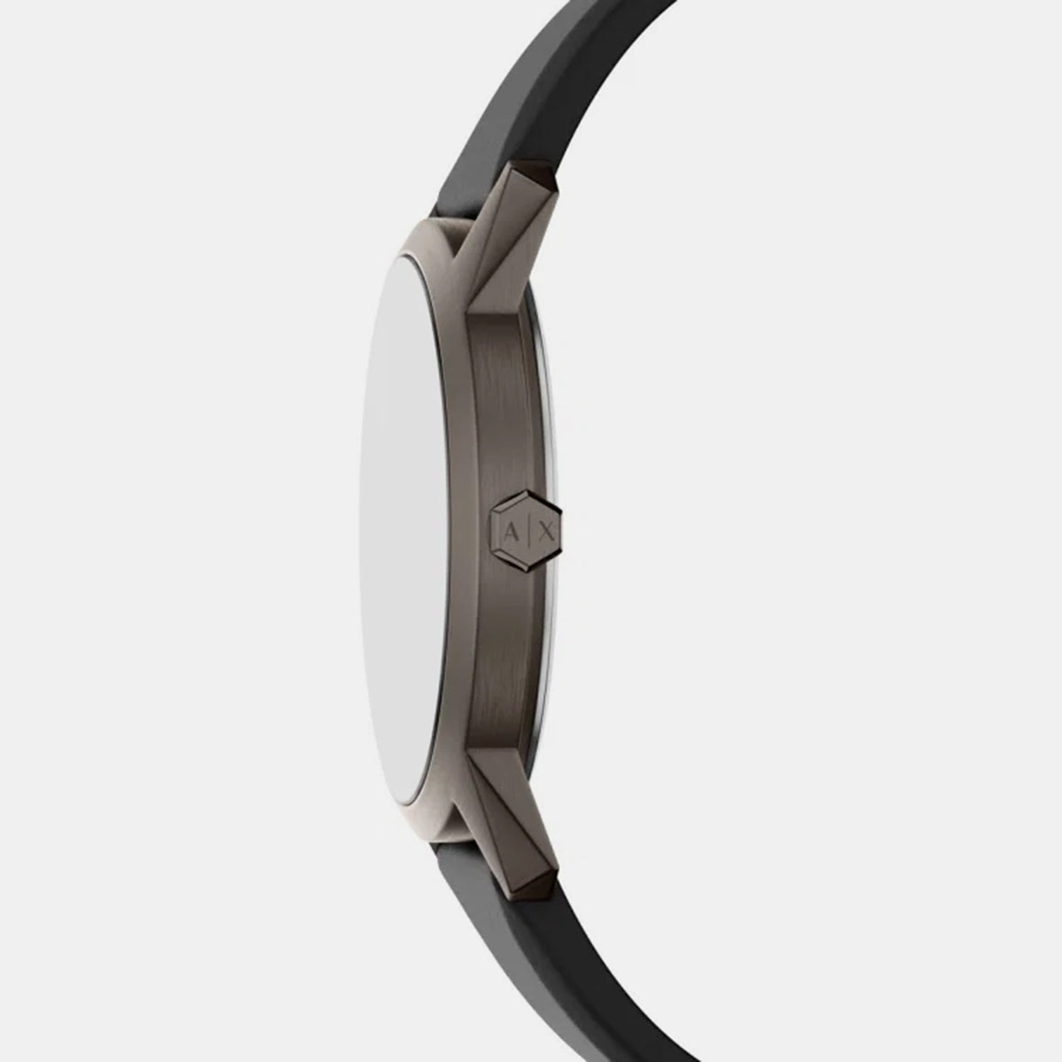 Lexon Men Quartz Black Dial Analog Silicone Watch AX2652