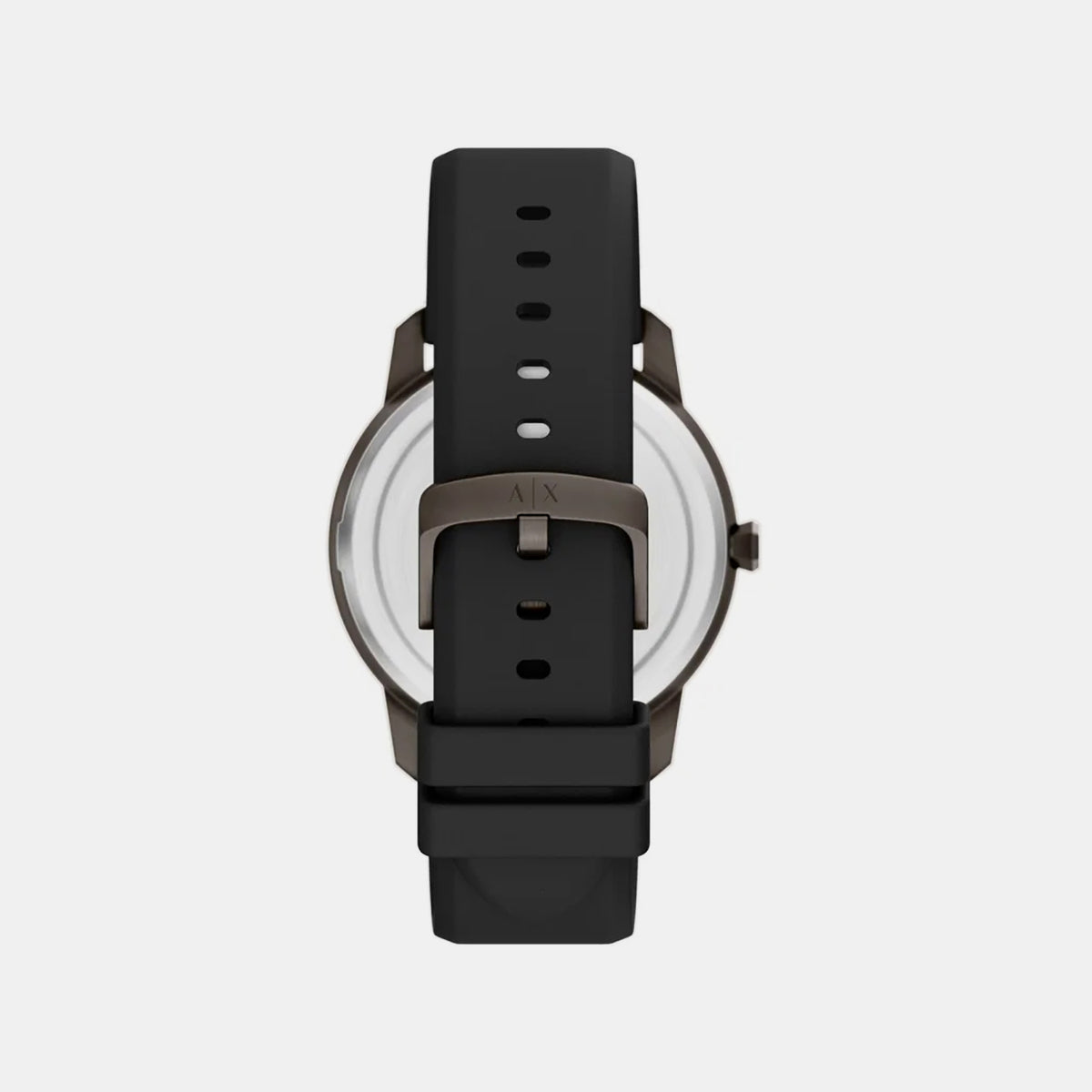 Lexon Men Quartz Black Dial Analog Silicone Watch AX2652