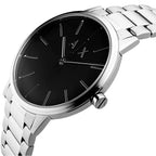 Armani Exchange Unisex Round Black watch
