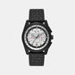 Men Quartz Grey Dial Chronograph Rubber Watch AX2865