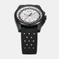Men Quartz Grey Dial Chronograph Rubber Watch AX2865