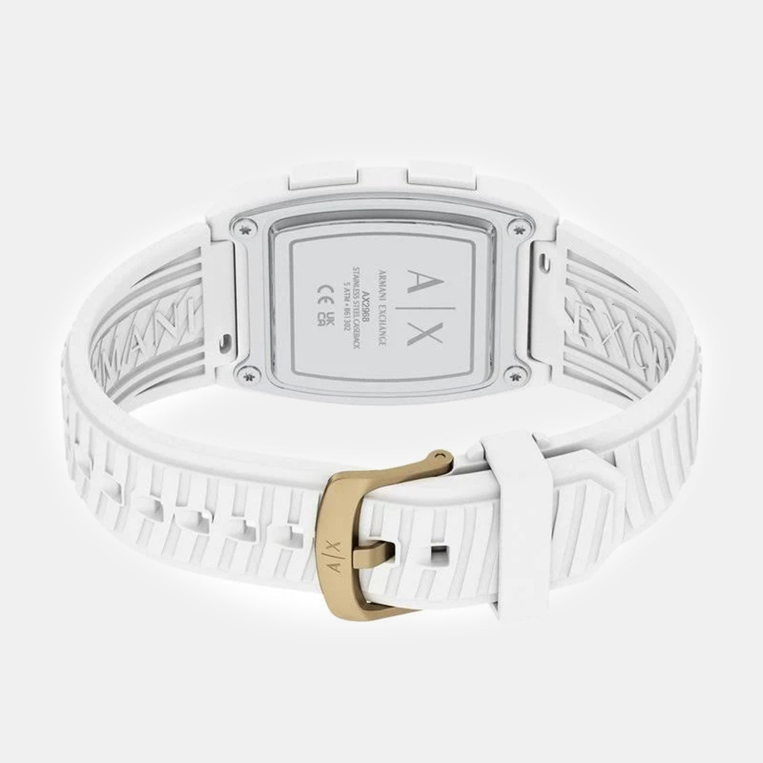 Men Quartz Grey Dial Digital Silicone Watch AX2968