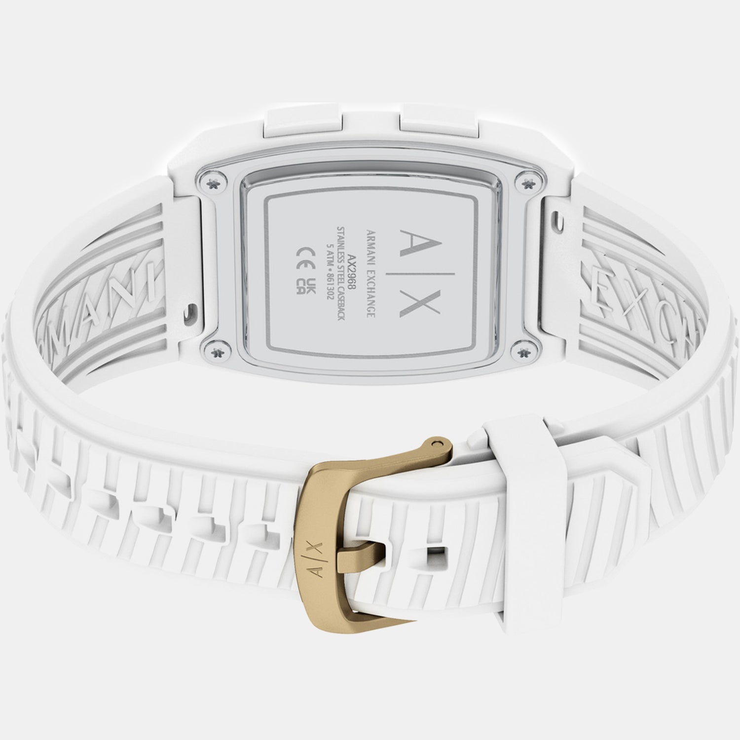 Men Quartz Grey Dial Digital Silicone Watch AX2968