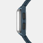 Men Quartz Grey Dial Digital Silicone Watch AX2970