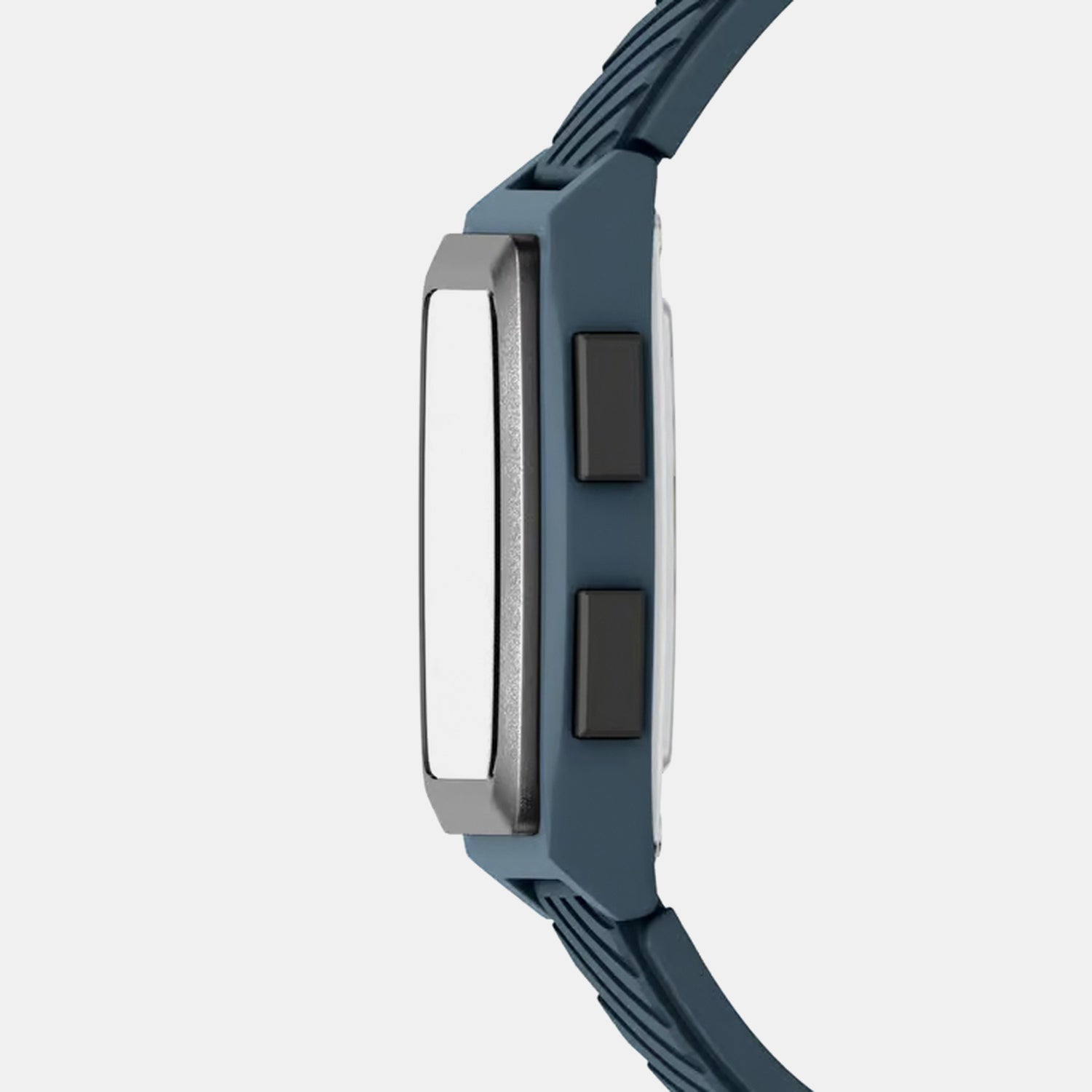 Men Quartz Grey Dial Digital Silicone Watch AX2970