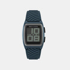 Men Quartz Grey Dial Digital Silicone Watch AX2970