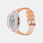 Men Quartz Grey Dial Chronograph Polyester Watch AX4164