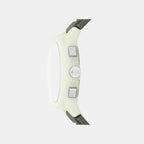 Sync Men Quartz Green Dial Chronograph Silicone Watch AX4171