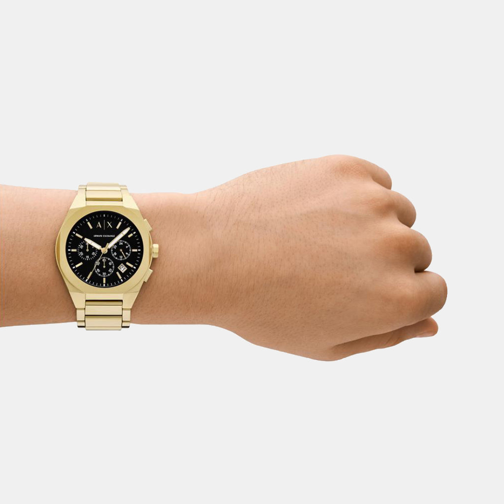 Armani Exchange Stainless Steel Round watch